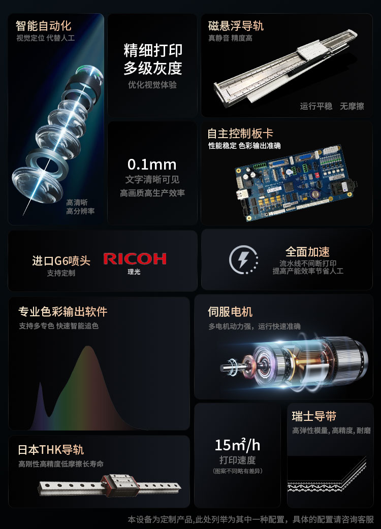 松普新款流水線x1300uv打印機(jī)(圖5)